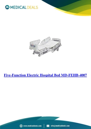 Five-Function-Electric-Hospital-Bed-MD-FEHB-4007