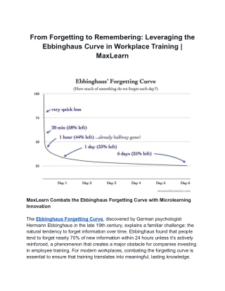 From Forgetting to Remembering_ Leveraging the Ebbinghaus Curve in Workplace Training _ MaxLearn