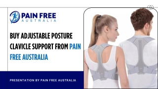 Buy Adjustable Posture Clavicle Support from Pain Free Australia