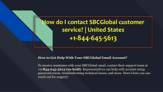 How to Reach Out to SBCglobal Customer Service by Phone?