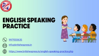 English Speaking Practice Online