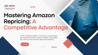 Beat the Competition: An Intro to Amazon Repricing