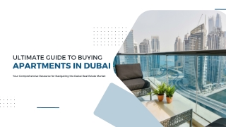 Ultimate Guide to Buying Apartments in Dubai