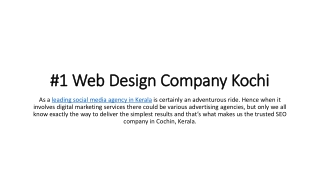 Best Web Design Company in Kochi