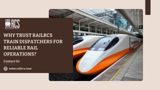 Why Trust RailRCS Train Dispatchers for Reliable Rail Operations