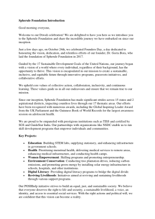 Ensuring a Safe Workplace: POSH Compliance and Spherule Foundation's Role