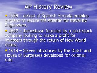 AP History Review