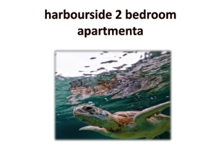 harbourside 2 bedroom apartmenta