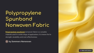 Polypropylene-Spunbond-Nonwoven-Fabric