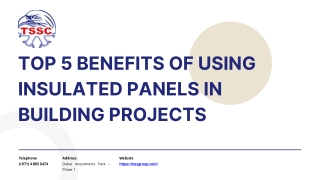 Top 5 Benefits of Using Insulated Panels in Building Projects