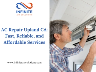AC Repair Upland CA Fast, Reliable, and Affordable Services