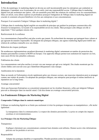 Pourquoi il est essentiel d’intégrer l’éthique dans le marketing digital ?
