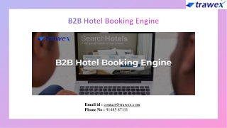 B2B Hotel Booking Engine