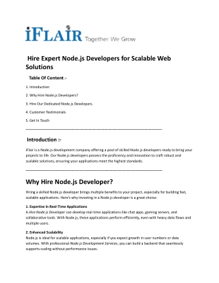 Why Node.js is the Future of Backend Development