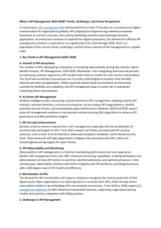 What is API Management?