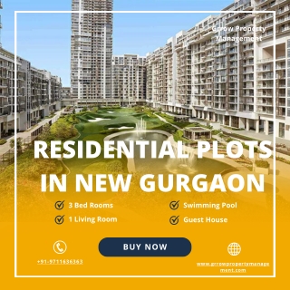 Residential Plots in New Gurgaon