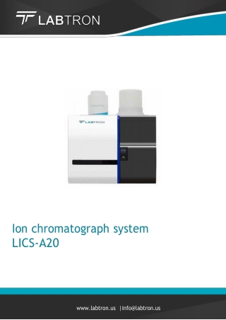 Ion-chromatograph-system-LICS-A20.