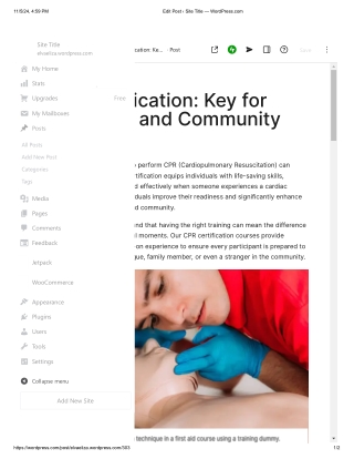 CPR Certification Key for Workplace and Community Safety