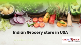 Indian Grocery store in USA