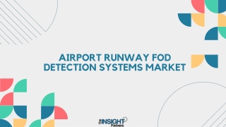 Airport Runway FOD Detection Systems Market - 2031