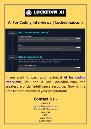 Ai For Coding Interviews  Lockedinai.com
