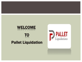 US Wholesale Liquidation Pallets | Pallet Liquidation