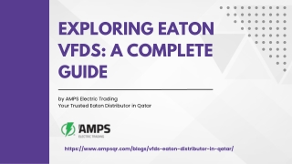 Exploring Eaton VFDs A Complete Guide-Eaton Distributor in Qatar