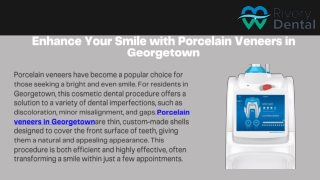 Porcelain Veneers in Georgetown Transform Your Smile Today