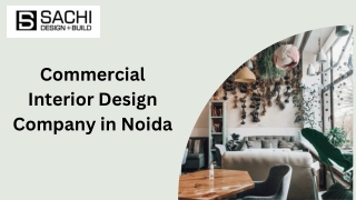 Commercial Interior Design Company in Noida