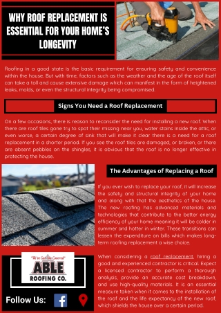 Secure Your Home with Roof Replacement