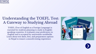 Mastering the TOEFL: Your Guide to Success in Nepal