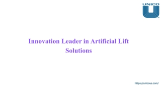 Innovation Leader in Artificial Lift Solutions (1)