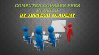 Computer Courses Fees In Delhi
