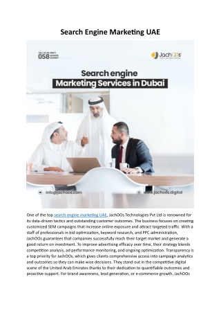 Search Engine Marketing UAE