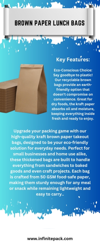 Brown Paper Lunch Bags