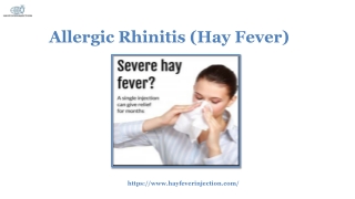 Allergic Rhinitis (Hay Fever)