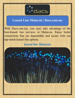 Leased Line Malaysia   Dacs.com.my