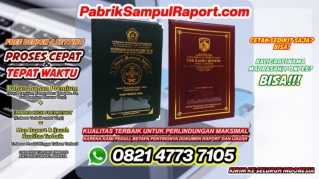 0821-4773-7105 Cetak Map Raport Sampul Ijazah Aranio