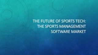 Sports Management Software Market
