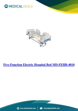 Five-Function-Electric-Hospital-Bed-MD-FEHB-4010