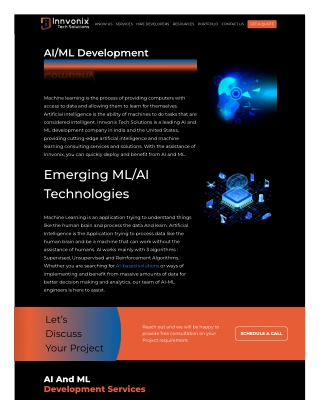 AI ML Development Company Delivering Innovative Business Solutions