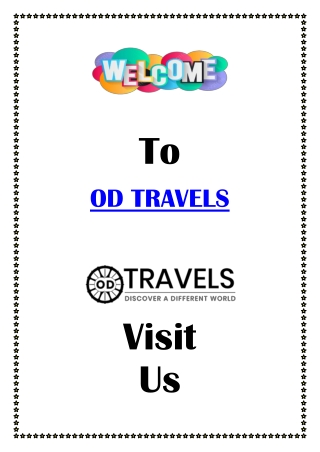 Explore Bhubaneswar with Customized Tour Packages from OD Travels