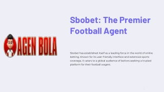 Agen Bola