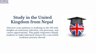 Your Pathway to Studying in the UK