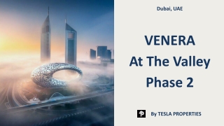 VENERA In The Valley Phase 2 By Tesla Properties a Real Estate Company In Dubai