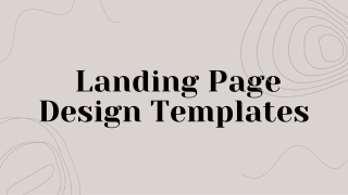 Engage Visitors with Stunning Landing Page Design Templates