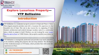 Explore Luxurious Property - VTP Bellissimo