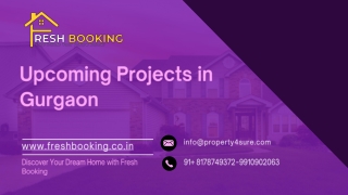 Upcoming Projects in Gurgaon: Your Gateway to Modern Living