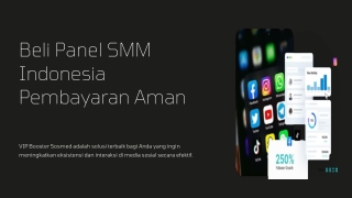 Beli Panel SMM Indonesia Pembayaran Aman