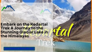 Embark on the Kedartal Trek by A Journey to the Stunning Glacial Lake in the Him